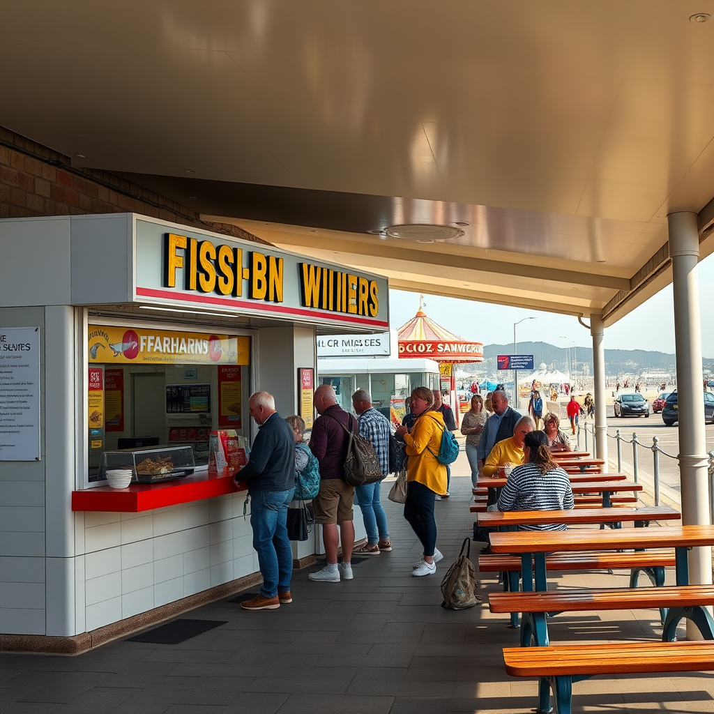 Seaside favourite arrives on Barry Island seafront